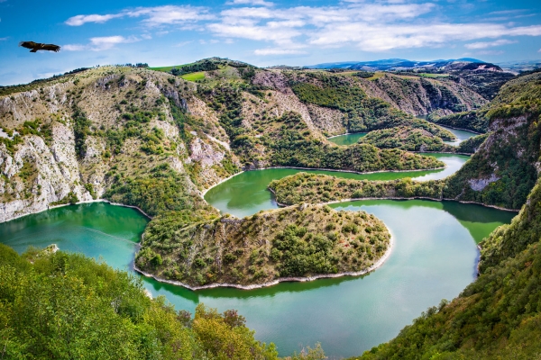 Uvac lake Serbia tour